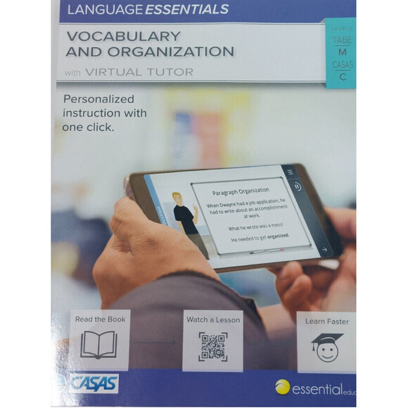 Language Essentials Vocabulary and Organization With Virtual Tutor Level M - Picture 2 of 3